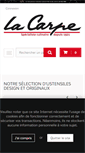 Mobile Screenshot of la-carpe.com